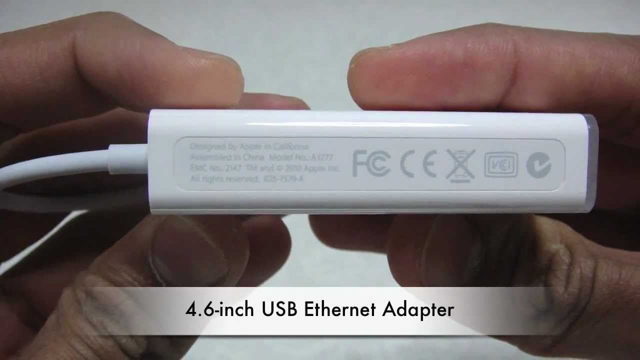 Ethernet for macbook air